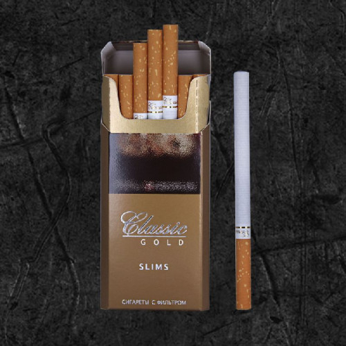 Сигареты Классик Голд Слим (Classic Gold Slims)