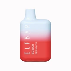 Электронная сигарета Эльф Бар 3000 затяжек Красный Мохито (Elf Bar BC 3000 Red Mojito)