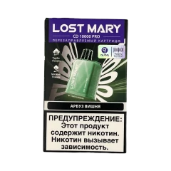 Картридж LOST MARY PRO CD 10000 Арбуз вишня 2%